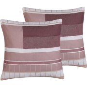 ERINUS  - Sierkussen set van 2 - Multicolor - 45 x 45 cm - Polyester