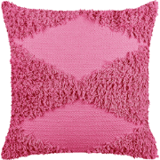 RHOEO  - Sierkussen - Roze - 45 x 45 cm - Katoen