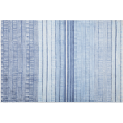 YARDERE - Laagpolig vloerkleed - Lichtblauw - 140 x 200 cm - Viscose