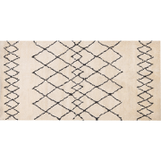HAVSA - Laagpolig vloerkleed - Beige - 80 x 150 cm - Polyester