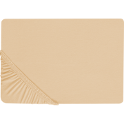 JANBU - Laken - Zandbeige - 180 x 200 cm - Katoen