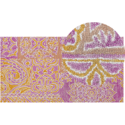 AVANOS  - Vloerkleed - Mosterdgeel - 80 x 150 cm - Wol