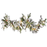 WHITEHORN - Guirlande - Groen - PVC