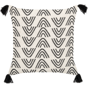 MAYS  - Sierkussen - Gebroken wit - 45 x 45 cm - Katoen