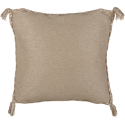 ERIGERON - Sierkussen - Beige - 45 x 45 cm - Jute