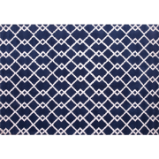 SERRES - Laagpolig vloerkleed - Marineblauw - 160 x 230 cm - Polyester