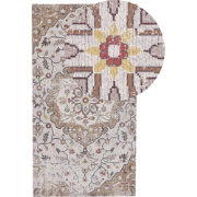 KATTAKKADA - Laagpolig vloerkleed - Bruin - 80 x 150 cm - Polyester