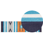 NORATUS - Vloerkleed - Meerkleurig - 80 x 300 cm - Katoen