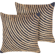 BERGENIA - Bureauset - Natuurlijk - Jute