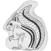 KOLKATA  - Sierkussen - Wit - 42 x 48 cm - Katoen