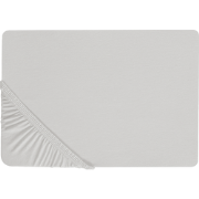 JANBU - Laken - Lichtgrijs - 200 x 200 cm - Katoen