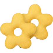 CAMPONULA - Sierkussen set van 2 - Geel - Teddystof