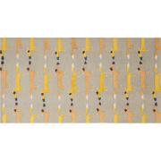 BANKGO - Vloerkleed  -  Grijs - Katoen