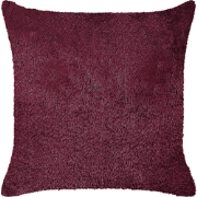 PILEA  - Sierkussen - Bordeaux - 45 x 45 cm - Polyester