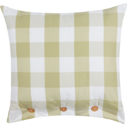 TAMNINE - Sierkussen - Lichtgroen - 45 x 45 cm - Polyester