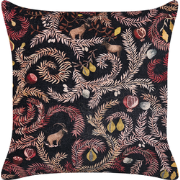 RICINUS  - Sierkussen - Zwart - 45 x 45 cm - Fluweel