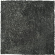 EVREN  - Shaggy vloerkleed - Donkergrijs - 200 x 200 cm - Polyester