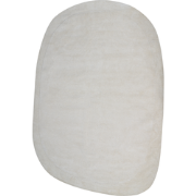 MITHA - Vloerkleed - Gebroken wit - 200 x 300 cm - Viscose