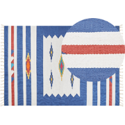 VARSER - Vloerkleed - Meerkleurig - 200 x 300 cm - Katoen