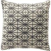 Dutch Decor NISA - sierkussen 45x45 cm - waterafstotend - Charcoal Gra...
