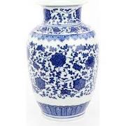 Fine Asianliving Chinese Vaas Porselein Handgeschilderd Lotus