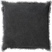 Dutch Decor BURTO - Kussenhoes 45x45 cm - gewassen katoen - Charcoal G...