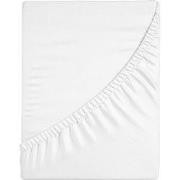 Ten Cate Premium Katoensatijnen Hoeslaken 180x200 - White Whisper