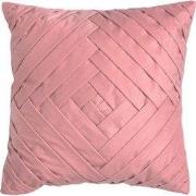 Dutch Decor PHILLY - Sierkussen velvet 45x45 cm - Dusty Rose - roze - ...