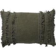 Dutch Decor FARA - Kussenhoes 40x60 cm - 100% katoen - met franjes - C...