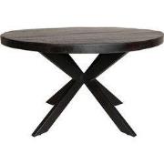 Starfurn Eettafel Denver Black | 120 cm | Rond