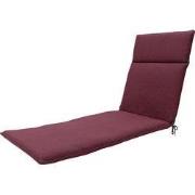 Madison - Ligbedkussen Bordeaux canvas eco+ - Ca. 190x60 cm