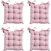 Madison -  Zitkussen Toscane Panama soft pink - Ca. 46x46 cm - Set van...