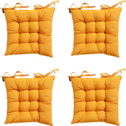 Madison -  Zitkussen Toscane Panama golden glow - Ca. 46x46 cm - Set v...