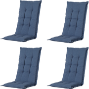Madison -  Tuinstoelkussen Hoge Rug Panama safier blue - Ca. 123x50 cm...