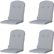 Madison -  Kuipstoelkussen Hoge Rug Panama light grey - Ca. 96x45 cm -...