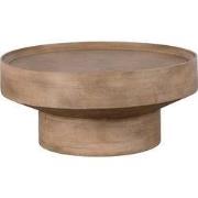 Lewis & Loft Salontafel Luus - FSC® mangohout - Rond ?80 cm - Bruin