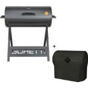 Boretti Barilo houtskoolbarbecue 2.0 incl. beschermhoes
