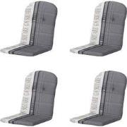 Madison -  Kuipstoelkussen Hoge Rug Madison garden grey - Ca. 96x45 cm...