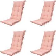 Madison -  Tuinstoelkussen Hoge Rug Napels salmone - Ca. 123x50 cm - S...