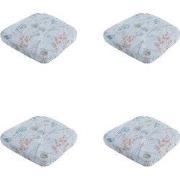 Madison -  Zitkussen Wicker Donna azure canvas eco+ - Ca. 48x48 cm - S...