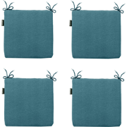Madison -  Zitkussen Panama sea blue - Ca. 40x40 cm - Set van 4
