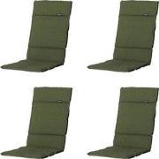 Madison -  Tuinkussen Fiber Deluxe Panama green - Ca. 125x50 cm - Set ...