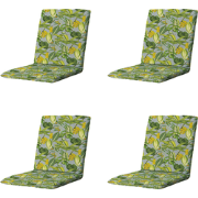 Madison -  Stapelstoelkussen La grave grey - Ca. 97x49 cm - Set van 4