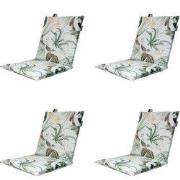 Madison -  Stapelstoelkussen Grasse green - Ca. 97x49 cm - Set van 4