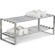 Spinder Design schoenenrek Rex SR - Nikkel - 6 paar schoenen