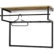 Spinder Design kapstok Rizzoli XL - Zwart / Eiken - 11 haken