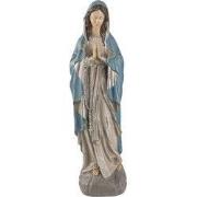 Clayre & Eef Beeld Maria Grijs Polyresin