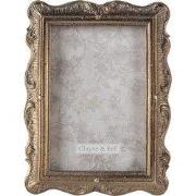 Clayre & Eef Fotolijst 13x18 cm Goudkleurig Polyresin
