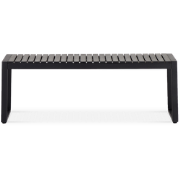 Job tuinbank zwart - 120 x 43 cm