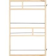 QUVIO Wandrek - 60 x 42 cm - Hout